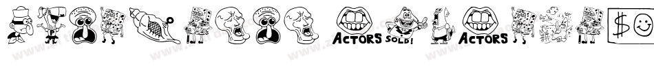 spongebob advance字体转换
